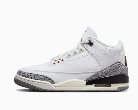AJ3 Retro White Cement Reimagined detail image