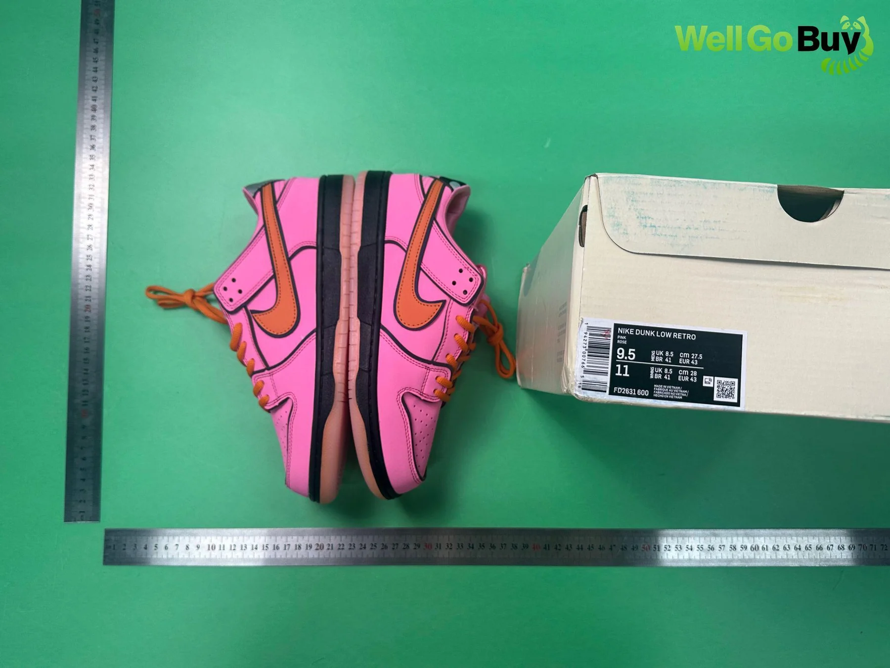 Nike SB Dunk Low x The Powerpuff Girls Blossom QC photo 2